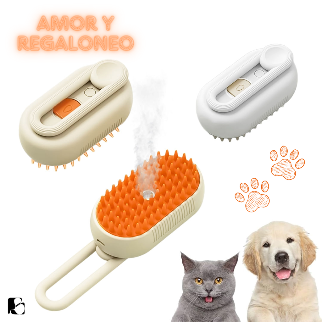 Cepillo Mascota Vapor