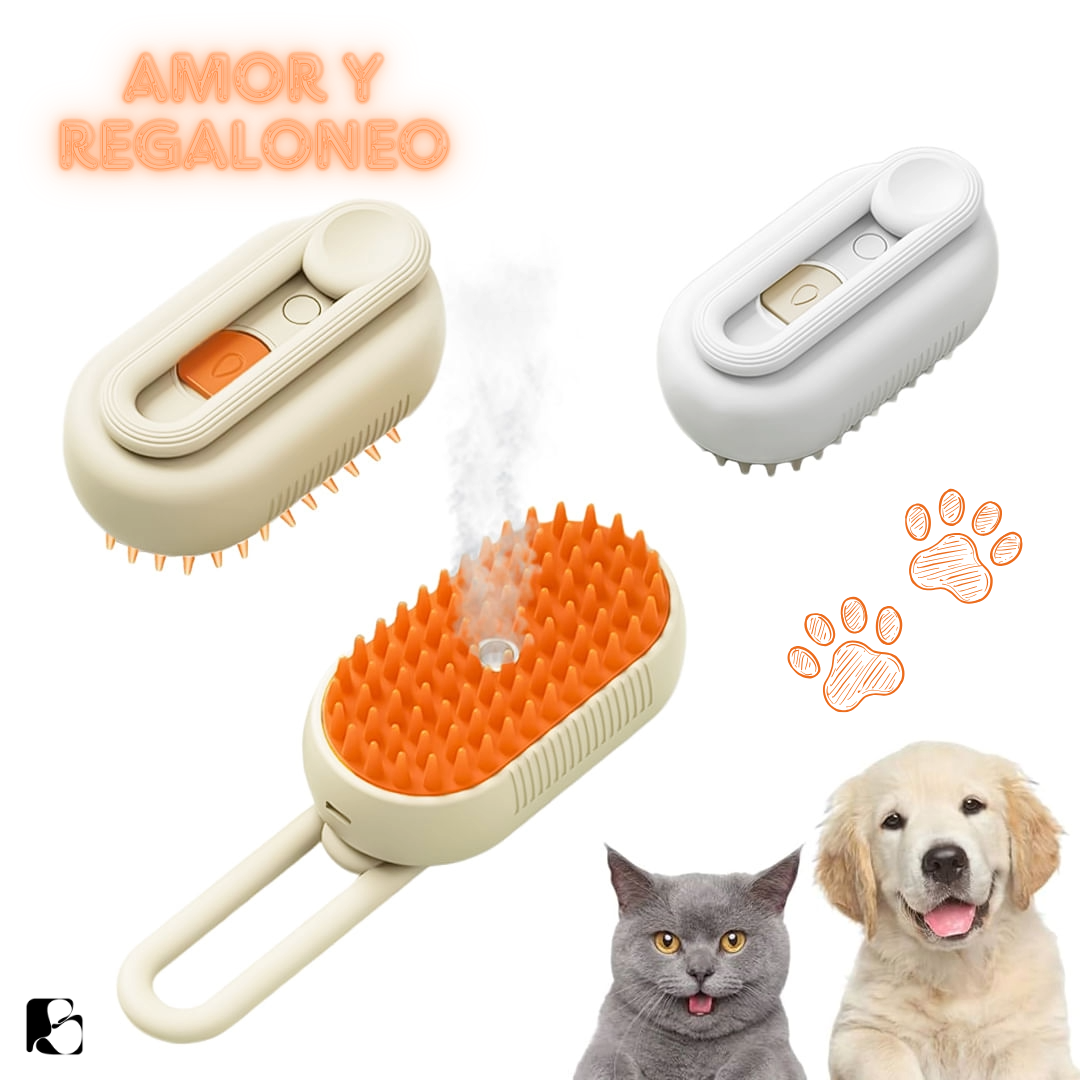 Cepillo Mascota Vapor